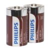 Philips – Power Alkaline Pila D Lr20 Blister*2 - Imagen 2