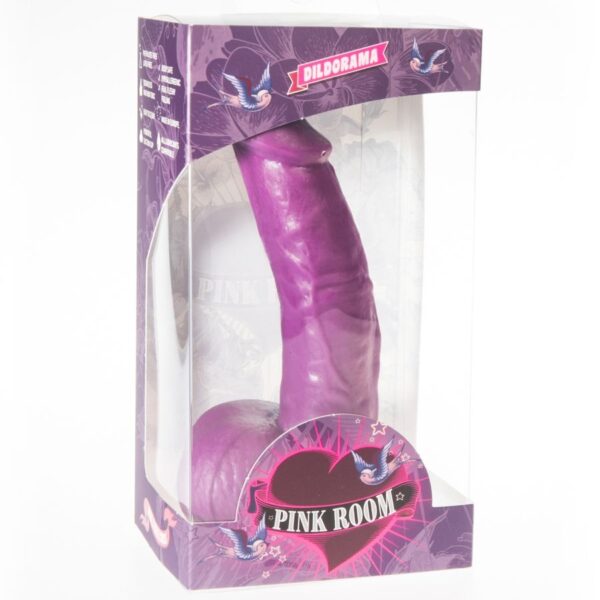 Pink Room – Connor Dildo Realistico Lila 16 Cm - Imagen 2