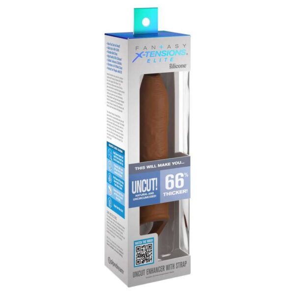 Pipedreams – Sleeve Uncut 17.78 Cm W Strap Caramel - Imagen 2