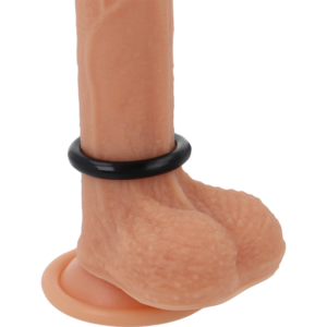 Powering – Super Flexible Y Resistente Anillo Pene  3.5cm Negro