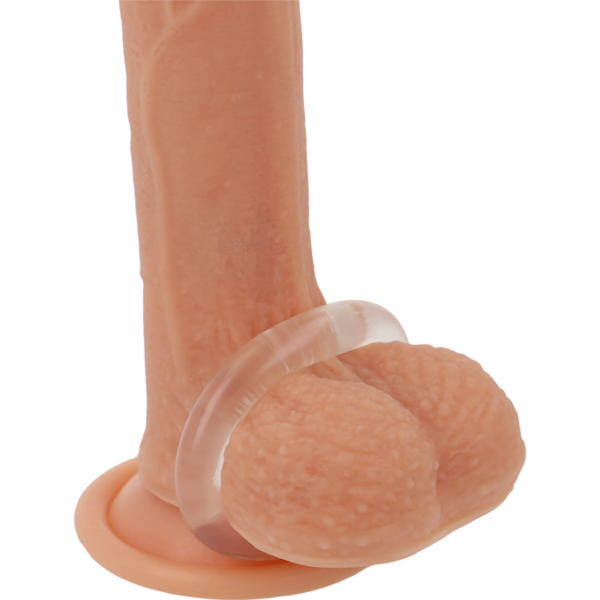 Powering – Super Flexible Y Resistente Anillo Pene  4.5cm Clear - Imagen 2
