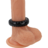 Powering- Super Flexible Y Resistente Anillo Pene  4.5cm Pr07 Negro