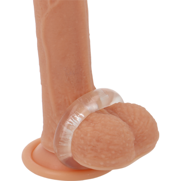Powering- Super Flexible Y Resistente Anillo Pene  4.8cm Pr05 Clear - Imagen 2