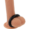 Powering- Super Flexible Y Resistente Anillo Pene  4.8cm Pr05 Negro - Imagen 2