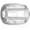 Powering – Super Flexible Y Resistente Anillo Pene 5 Cm Pr11 Clear