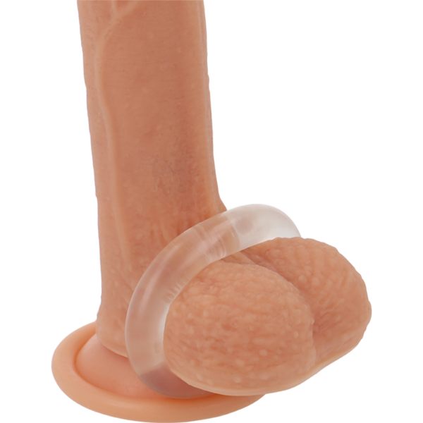 Powering – Super Flexible Y Resistente Anillo Pene  5cm Pr03 Clear - Imagen 2
