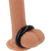 Powering – Super Flexible Y Resistente Anillo Pene  5cm Pr03 Negro - Imagen 2