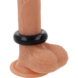 Powering – Super Flexible Y Resistente Anillo Pene  5cm Pr03 Negro