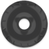 Powering- Super Flexible Y Resistente Anillo Pene  5cm Pr08 Negro - Imagen 2