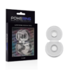 Powering – Super Flexible Y Resistente Anillo Pene Doble Pr09 Clear - Imagen 2