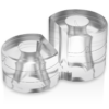 Powering – Super Flexible Y Resistente Anillo Pene Doble Pr09 Clear