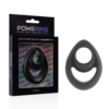 Powering- Super Flexible Y Resistente Anillo Pene Y Testiculos  Pr14  Negro - Imagen 2