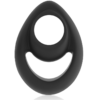 Powering- Super Flexible Y Resistente Anillo Pene Y Testiculos  Pr14  Negro