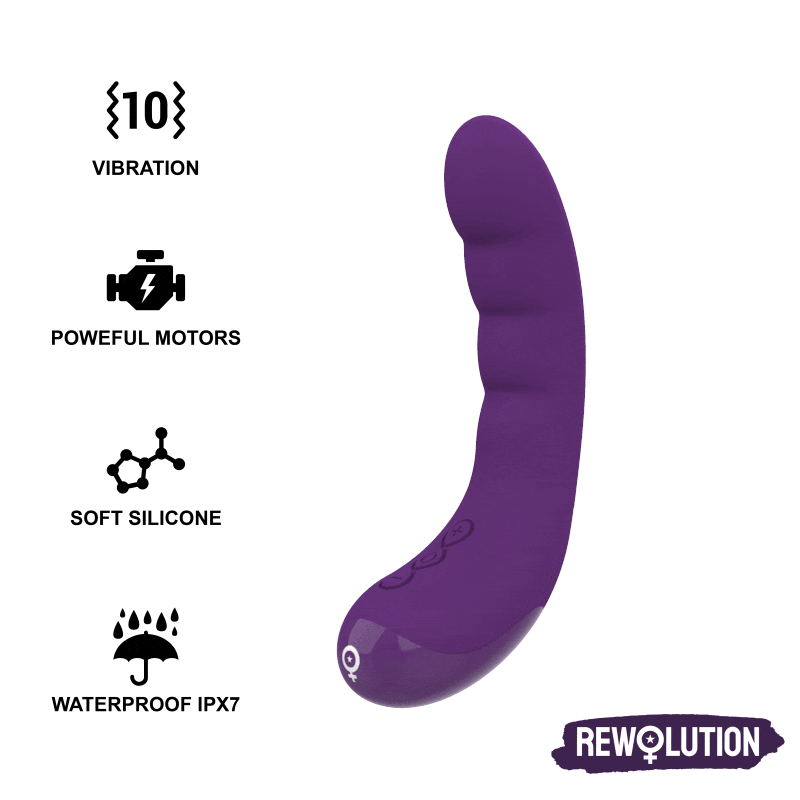 Rewolution Rewocurvy Vibrador Flexible Recargable