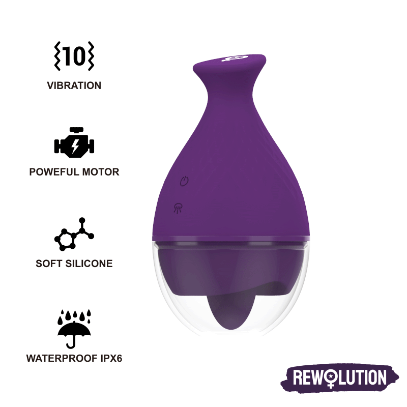 Rewolution Rewolingo Vibrador Con Lengua