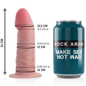 Rockarmy – Dual Density Tiger Dildo Realista 14cm