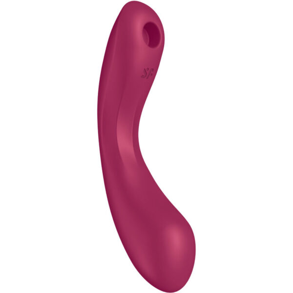 Satisfyer – Curve Trinity 1 Air Pulse Vibration Rojo - Imagen 2