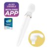 Satisfyer Double Wand-er App – Blanco