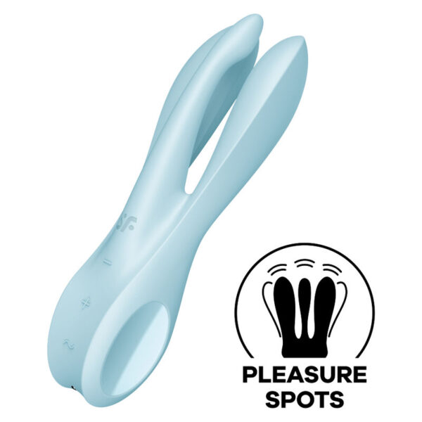 Satisfyer Threesome 1 Vibrador – Azul
