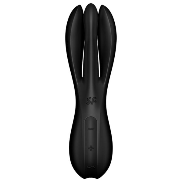 Satisfyer Threesome 2 Vibrador – Negro - Imagen 2