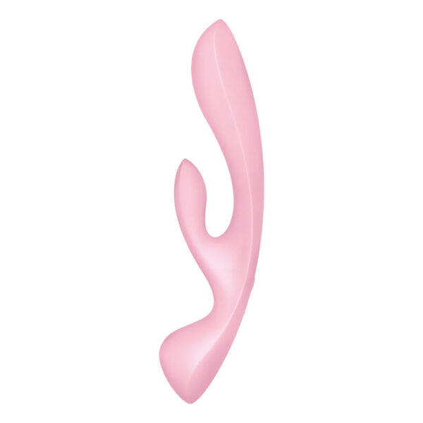 Satisfyer Triple Oh Vibrador Híbrido – Rosa - Imagen 2