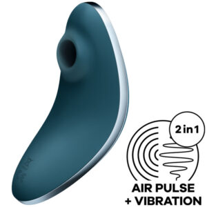 Satisfyer Vulva Lover 1 Estimulador Y Vibrador – Azul