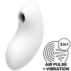 Satisfyer Vulva Lover 2 Estimulador Y Vibrador – Blanco
