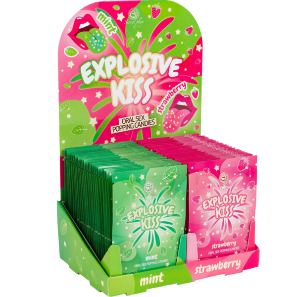 Secret Play – Expositor Caramelos Explosivos (48 Unidades)