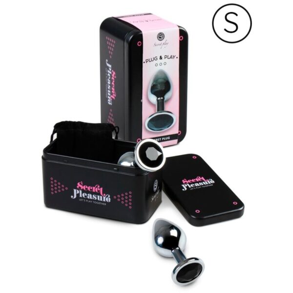 Secretplay Anal Plug Negro S - Imagen 2