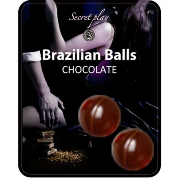 Secretplay – Brazilian Balls  Chocolate Set 2 Bolas