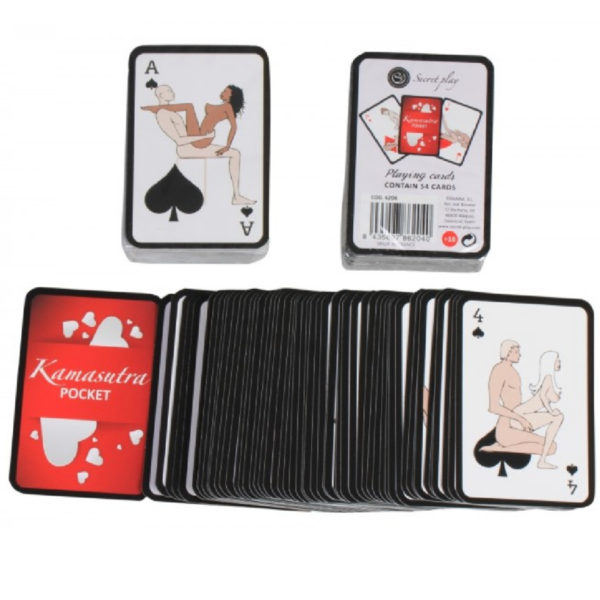 Secretplay Cartas Kamasutra Mini Es/en/pt/it/fr/de