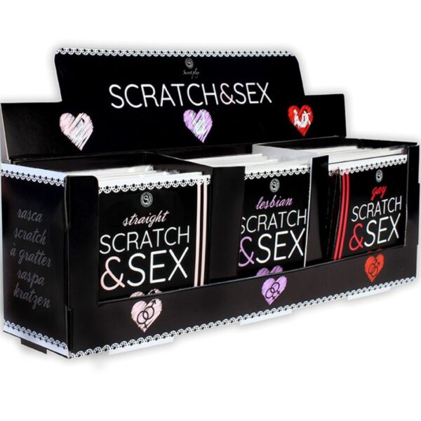 Secretplay – Display + Posturas Scratch & Sex Es/en/fr/pt/de