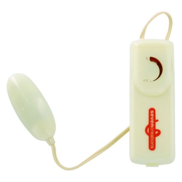 Sevencreations Huevo Vibrador Brillo En LA Oscuridad