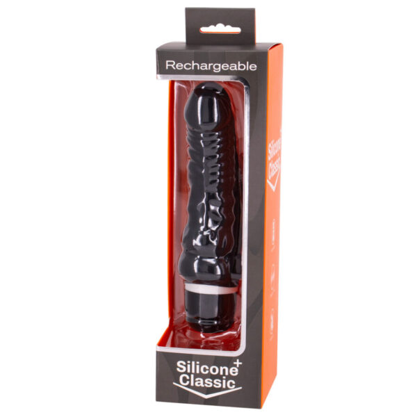 Sevencreations Vibrador Recargable Negro 7v 18cm Modelo 2 - Imagen 2