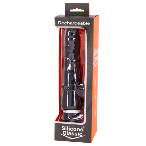 Sevencreations Vibrador Recargable Negro 7v 20cm - Imagen 2