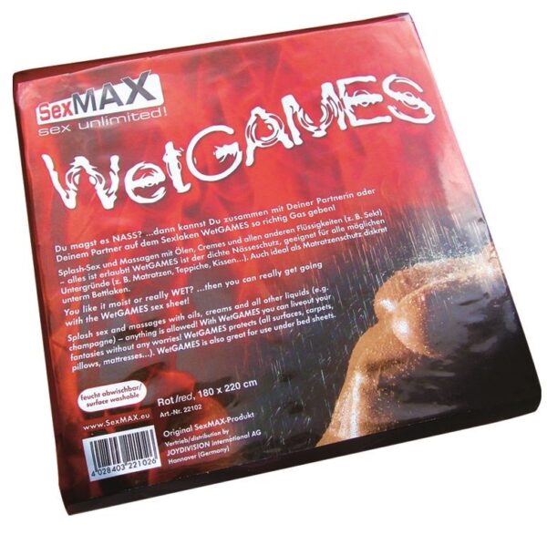 Joydivision Sexmax – Sabana Blanca DE Plastico Reutilizable
