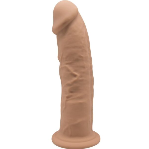 Silexd – Modelo 2 Pene Realistico Silicona Premium Silexpan Caramelo 23 Cm