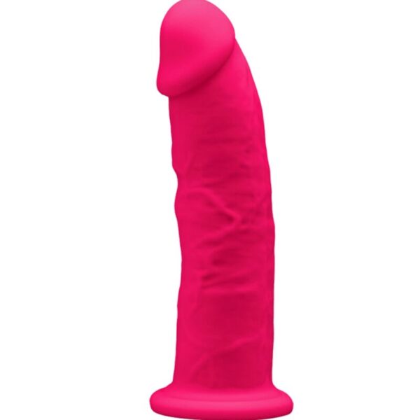 Silexd – Modelo 2 Pene Realistico Silicona Premium Silexpan Fucsia 15 Cm