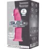 Silexd – Modelo 2 Pene Realistico Silicona Premium Silexpan Rosa Fluorescente 15 Cm - Imagen 2