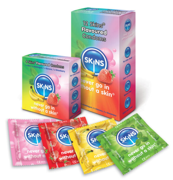 Skins – Preservativo Sabores Varios 12 Uds