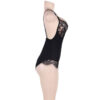 Subblime Queen Plus Teddy Con Transparencias Y Flecos - Imagen 2