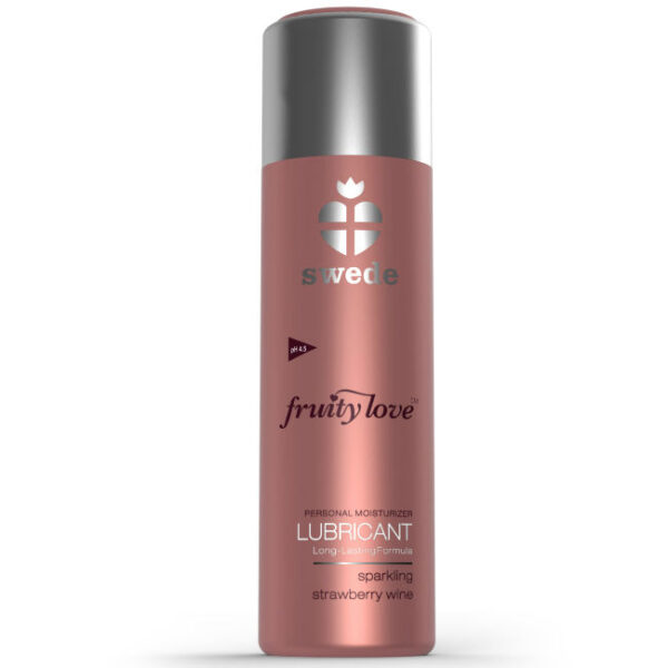 Swede – Fruity Love Lubricante Fresas Con Champagne 100 Ml - Imagen 2