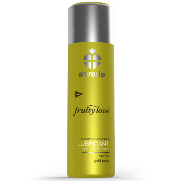 Swede – Fruity Love Lubricante Pera Golden Y Vainilla 50 Ml - Imagen 2