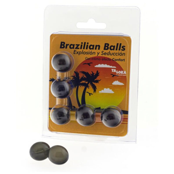 Taloka – Brazilian Balls Gel Excitante Efecto Confort 5 Bolas