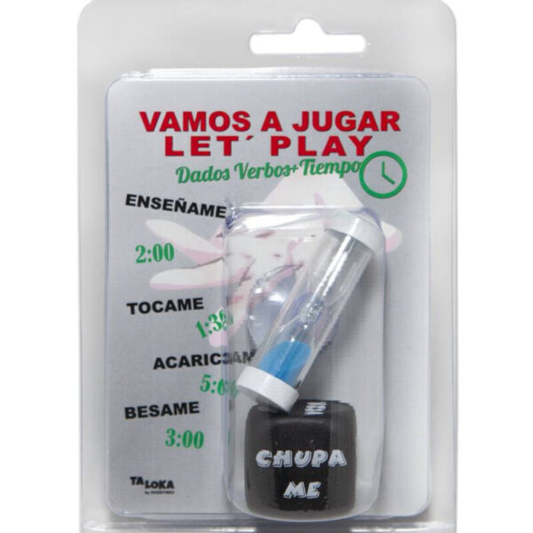 Taloka – Dado C/ Verbos +reloj DE Arena Vamos a Jugar