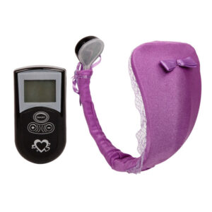 Baile – Tanga Con Vibrador Con Control Remoto Lila