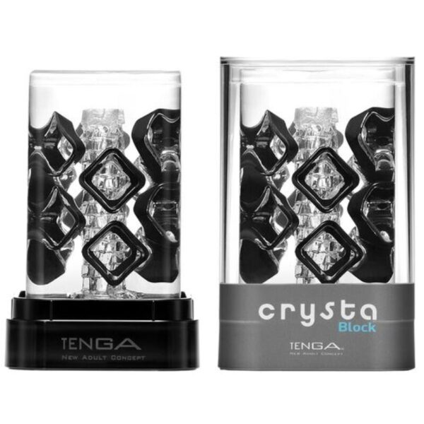Tenga – Crysta Masturbador Masculino Block - Imagen 2