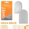 Tenga – Hexa Brick Masturbador Pocket