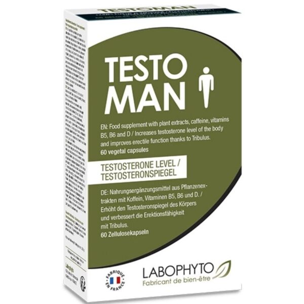 Testoman Complemento Alimenticio Testosterona 60 Capsulas