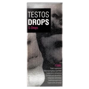 Cobeco – Testos Drops Bebida Afrodisiaca Para Hombre 15 Ml